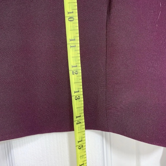 SL Fashions Women’s Size 12 Purple Tiered Ruffle Cocktail Dress with Bolero Jack - Picture 15 of 16